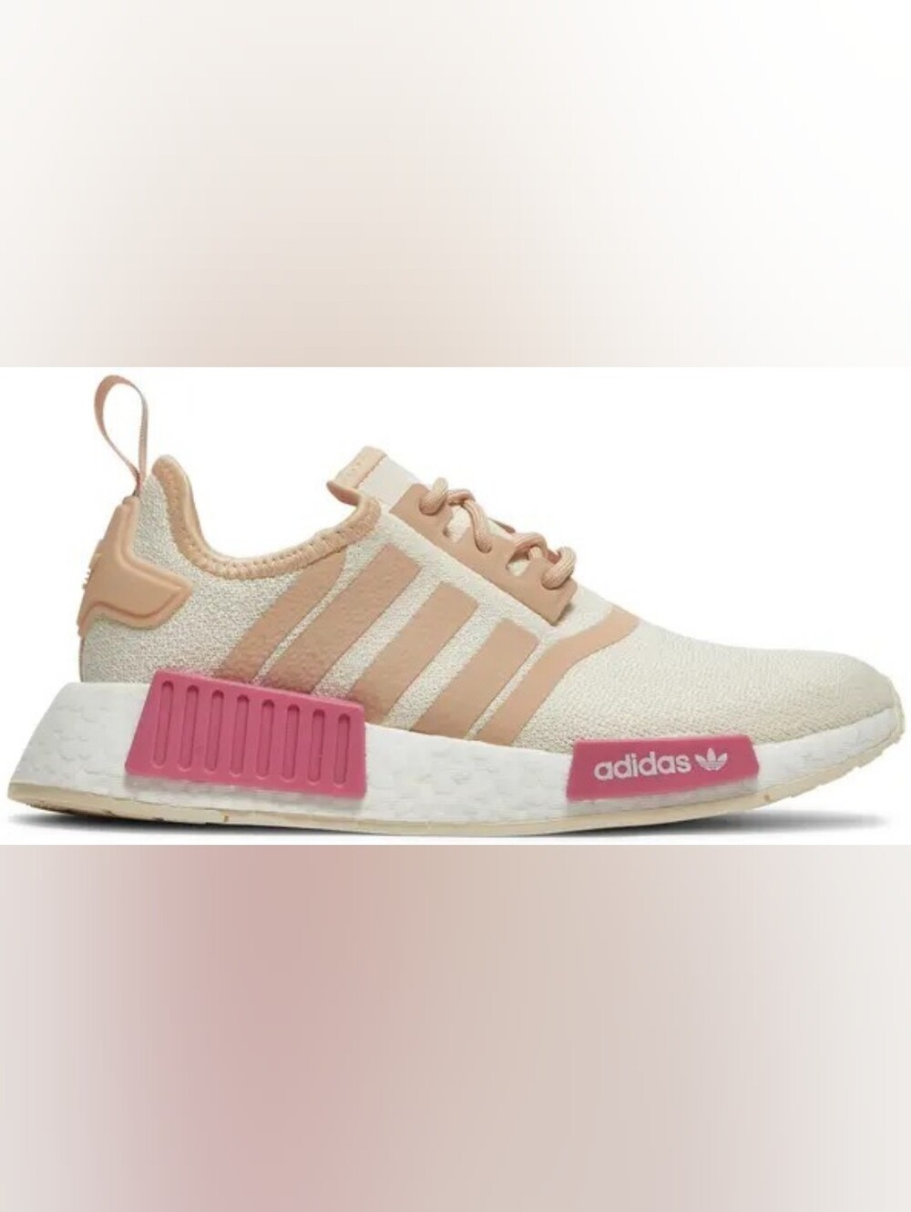 Adidas Wonder White Halo Blush Sneakers Athletic Shoes 9.5